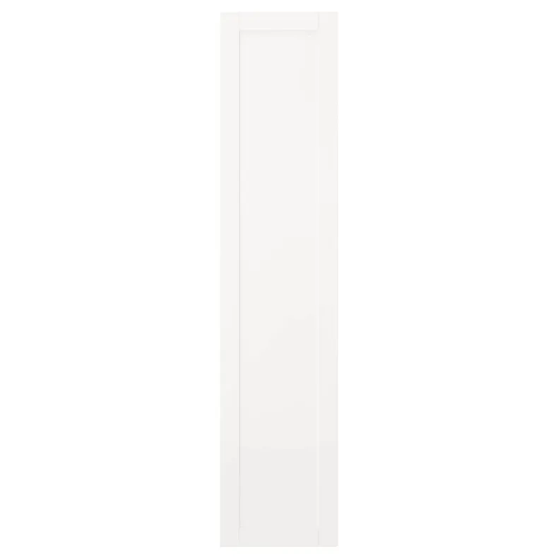 IKEA SANNIDAL САННІДАЛЬ, дверцята, білий, 40x180 см 103.955.34 фото №1