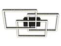 BRW Каркасний світлодіодний 3-точковий металевий стельовий світильник чорний 085507 фото thumb №1