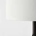 IKEA LAUTERS ЛАУТЕРС, лампа настольная, коричневый пепел / белый 004.049.06 фото thumb №4