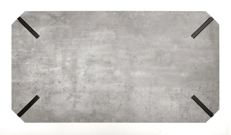 Столик журнальный HALMAR EMILY 110x60 см бетонная / черная фото №3