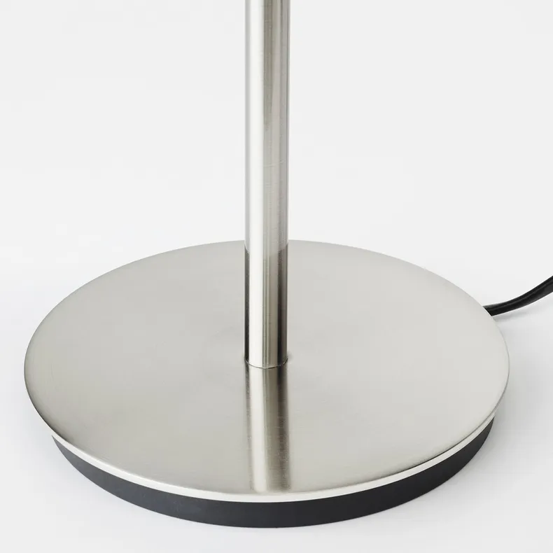 IKEA RINGSTA РІНГСТА / SKAFTET СКАФТЕТ, настільна лампа, білий / нікельований, 41 см 893.859.52 фото №4