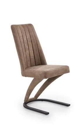 Кухонний стілець HALMAR K338 коричневий (1=2шт) фото