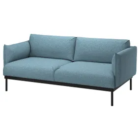 IKEA ÄPPLARYD ЕППЛАРЮД, 2-місний диван, ГУННАРЕД світло-синій 205.750.68 фото