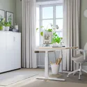 IKEA MITTZON МІТТЗОН, стіл регульований, електричний okl береза / білий, 120x60 см 695.264.82 фото thumb №7