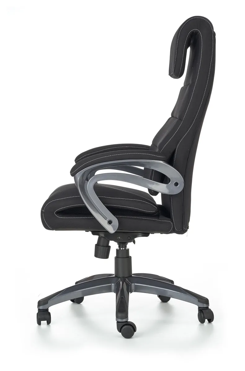 Кресло компьютерное офисное вращающееся HALMAR SIDNEY черный фото №2