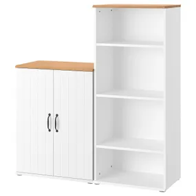 IKEA SKRUVBY СКРУВБЮ, шафа, білий, 130x140 см 994.947.24 фото