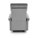 Кресло с функцией электрического разложения и гнездом USB HALMAR SEMIR, серый фото thumb №6
