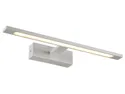 BRW Светодиодный настенный светильник для ванной комнаты Lamiena серый металл 083992 фото thumb №1