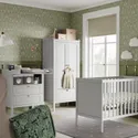 IKEA SUNDVIK СУНДВІК, ліжко для немовлят, сірий, 60x120 см 504.940.75 фото thumb №7