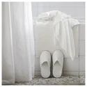 IKEA FINTSEN ФІНСТЕН, килимок для ванної кімнати, білий, 40x60 см 904.437.05 фото thumb №5