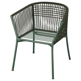 IKEA SEGERÖN СЕГЕРЁН, садовое кресло, тёмно-зелёный 105.147.54 фото