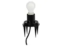 BRW Садовый светильник Stono 78 см пластиковая сфера серый 093187 фото thumb №8