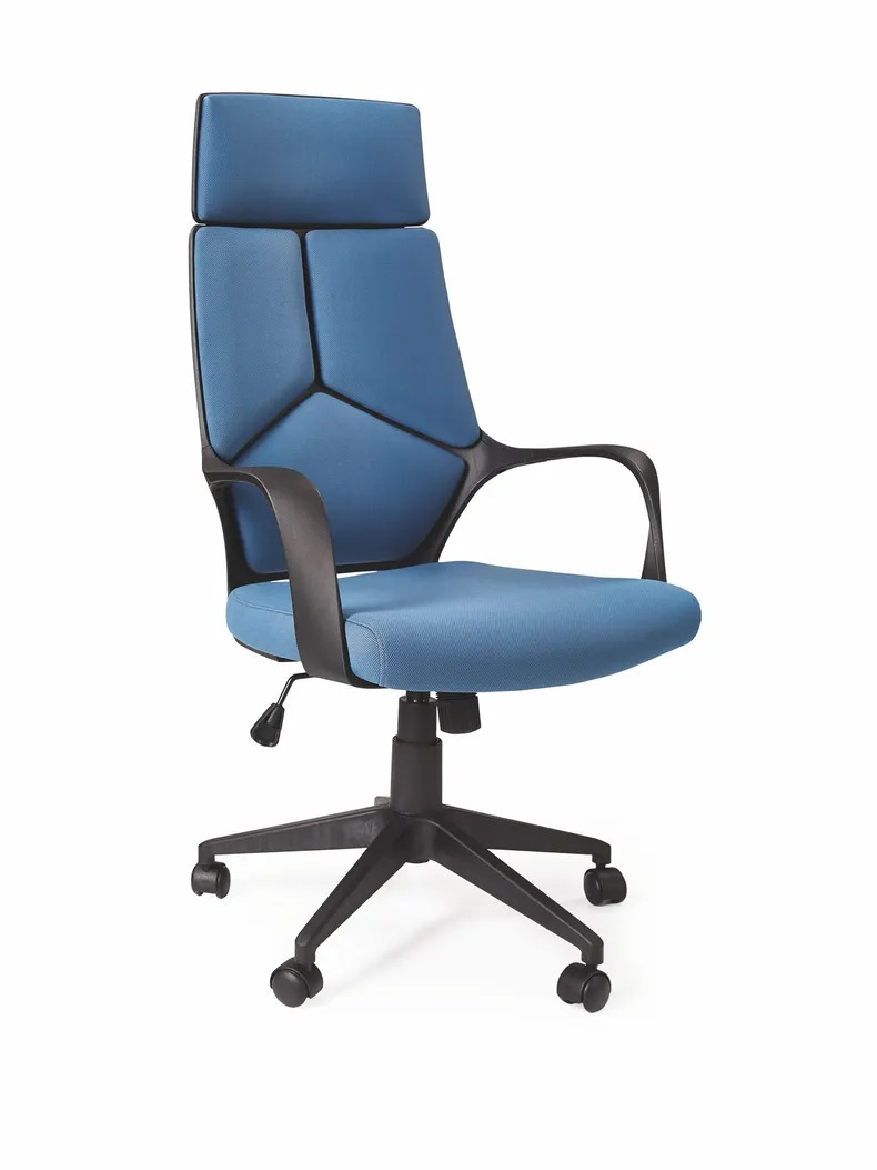 Кресло компьютерное HALMAR VOYAGER черный, синий VOYAGER черный/синий фото №1