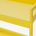 IKEA NISSAFORS НИССАФОРС, тележка, желтый, 50,5x30x83 см 205.808.47 фото thumb №2
