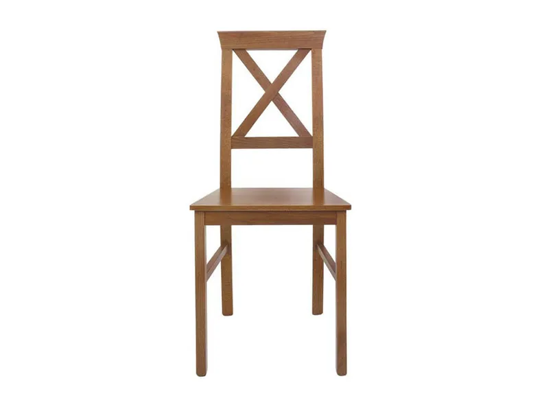 BRW Алла 4 дерев'яний стілець коричневий, дубовий штирлінг TXK_ALLA_4-TX100-1-TK0 фото №2