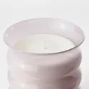 IKEA LUGNARE ЛУГНАРЕ, ароматизована свічка у склянці, жасмин / рожевий, 50 Години 605.021.50 фото thumb №6