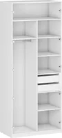 Модульна гардеробна система HALMAR FLEX - корпус k5 100x54 см білий фото