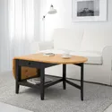 IKEA ARKELSTORP АРКЕЛЬСТОРП, журнальный стол, черный, 65x140x52 см 302.608.07 фото thumb №2