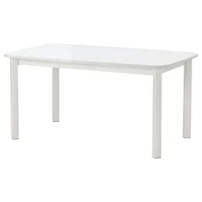 IKEA STRANDTORP СТРАНДТОРП, раздвижной стол, белый, 150 / 205 / 260x95 см 404.872.78 фото
