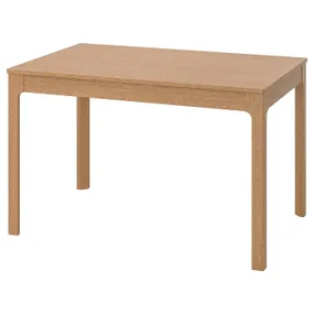IKEA EKEDALEN ЕКЕДАЛЕН, розкладний стіл, дуб, 120 / 180x80 см 703.408.12 фото