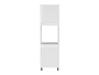 BRW Духова шафа вбудована в кухонну шафу 60 см права глянцевий білий, альпійський білий/глянцевий білий FH_DPS_60/207_P/P-BAL/BIP фото