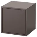 IKEA EKET ЭКЕТ, шкаф с дверью, тёмно-серый, 35x35x35 см 903.449.27 фото thumb №1