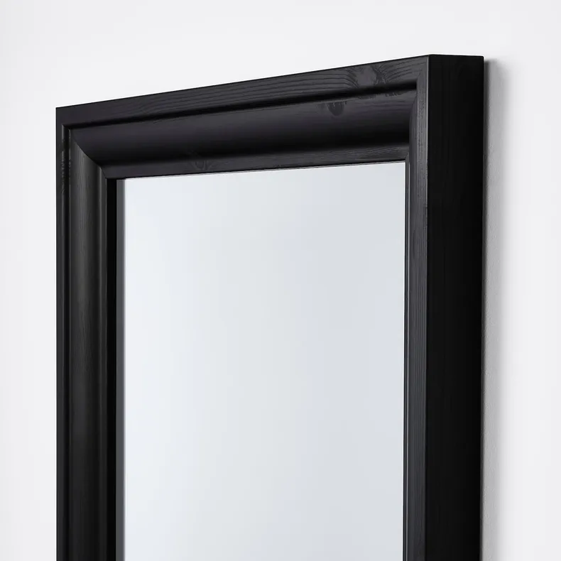 IKEA TOFTBYN ТОФТБІН, дзеркало, чорний, 52x140 см 904.591.50 фото №4