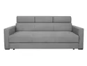 BRW Тримісний диван-ліжко Lord велюровий сірий, Letto 85 Grey SO3-LORD-3F-G3_BA3162 фото thumb №1