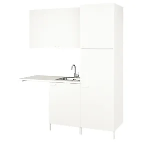 IKEA ENHET ЭНХЕТ, комбинация для домашней прачечной, белый, 183x63.5x222.5 см 494.375.14 фото