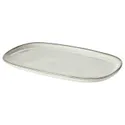 IKEA GLADELIG ГЛАДЕЛИГ, тарелка, серый, 31x19 см 004.571.55 фото thumb №1