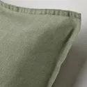 IKEA DYTÅG ДЮТОГ, чехол на подушку, серо-зеленый, 50x50 см 705.541.29 фото thumb №2