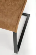 Кухонный стул HALMAR K265 черный/коричневый/дуб медовый фото thumb №7