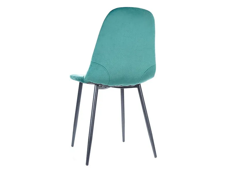 Кухонний стілець SIGNAL FOX Velvet, темно-зелений фото №18