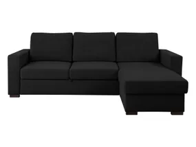 BRW Универсальный угловой диван Dallas со спальной функцией и ящиком для хранения черный, Курио 99 NA-DALLAS-2F.URCBK-G2_BB4BF7 фото