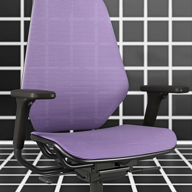 IKEA STYRSPEL СТЮРСПЕЛЬ, геймерське крісло, фіолетовий/чорний 205.220.27 фото №2