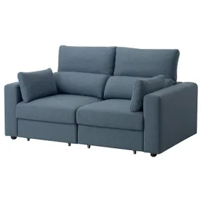 IKEA ESKILSTUNA ЕСКІЛЬСТУНА, 2-місний диван, Синій. 995.201.86 фото