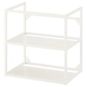 IKEA ENHET ЕНХЕТ, підлоговий каркас для раковини, білий, 60x40x60 см 404.644.70 фото
