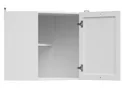 BRW Кутова верхня кухонна шафа Junona Line 60 см ліворуч/праворуч біла, білий GNWU/57_LP-BI/BI фото thumb №4