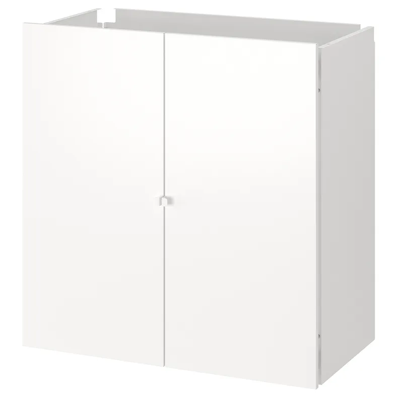 IKEA JOSTEIN ЙОСТЕІН, дверцята / бічні / задні панелі, внутрішній / зовнішній білий, 80x42x82 см 405.121.50 фото №1