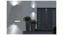 BRW Вуличний настінний двоточковий світильник Veronika 15 см алюмінієво-сірий 093002 фото thumb №2