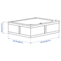 IKEA SKUBB СКУББ, сумка для хранения, белый, 65x53x19 см 105.910.59 фото thumb №7