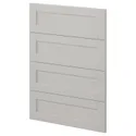 IKEA METOD МЕТОД, 4 фасада для посудомоечной машины, Лерхиттан светло-серый, 60 см 494.499.94 фото thumb №1