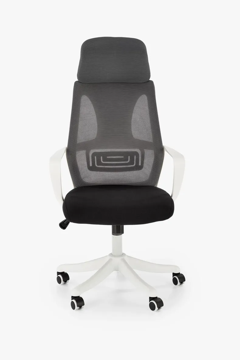 Кресло компьютерное офисное вращающееся HALMAR VALDEZ 2 серый/черный фото №8