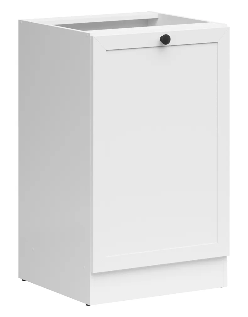 BRW Junona Line базовый шкаф для кухни 50 см левый белый, белый D1D/50/82_L_BBL-BI/BI фото №2