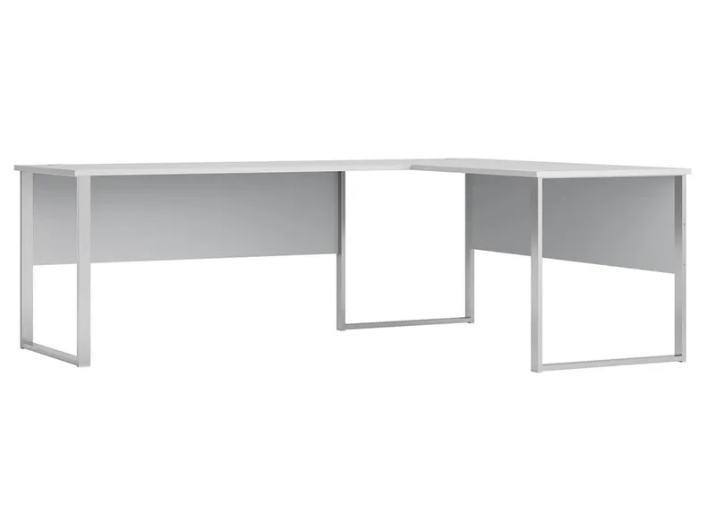 Письмовий стіл кутовий BRW Office Lux, 223х170 см, сірий/сірий BIU/223/170-JSZ фото №1