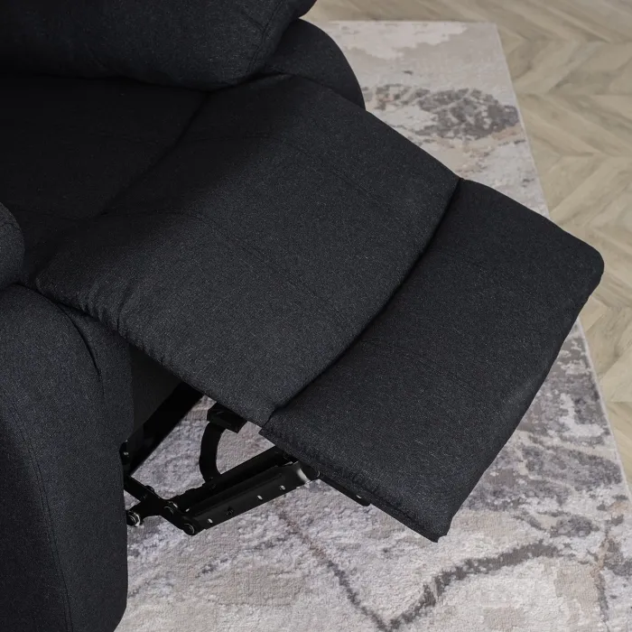 Масажне крісло MEBEL ELITE BONO 2, тканина: чорний фото №5