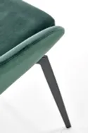 Кухонний стілець HALMAR K479 темно-зелений фото thumb №8
