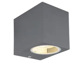 BRW Вуличний настінний світильник Veronika 8.1 см алюмінієво-сірий 093001 фото
