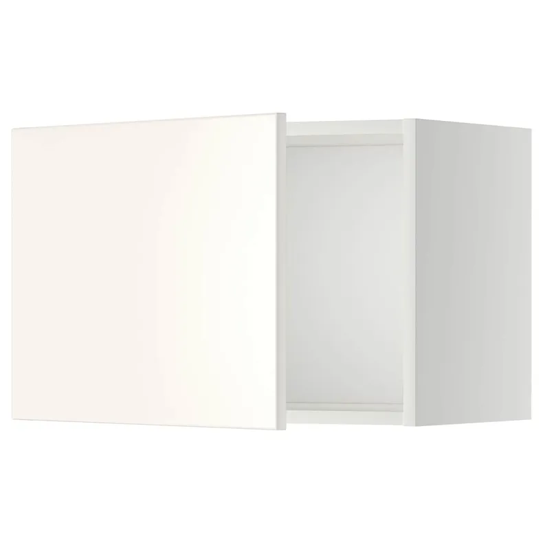 IKEA METOD МЕТОД, навесной шкаф, белый / белый, 60x40 см 194.651.55 фото №1