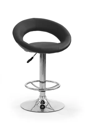 Барний стілець HALMAR H15 чорний фото